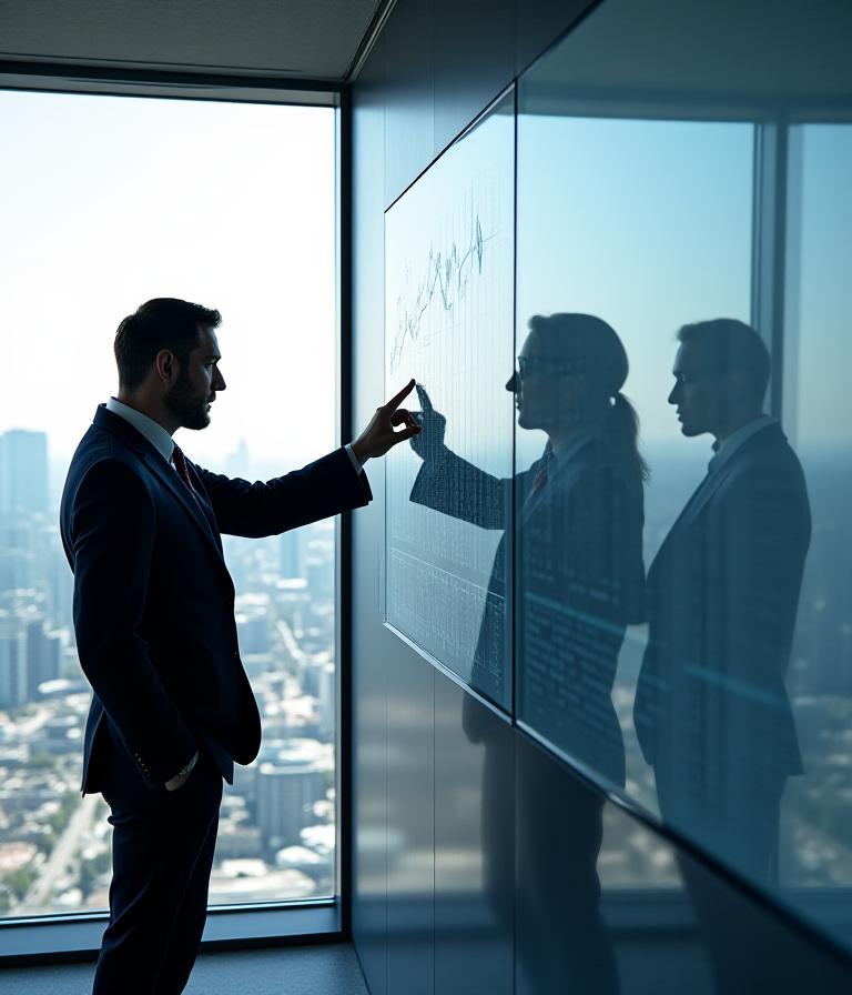 Strategic financial planning and consulting session